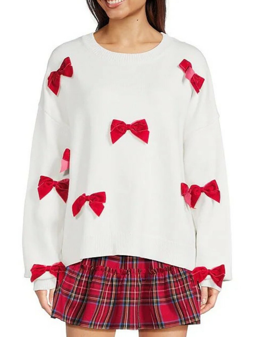 J.Marie Bow front Sweater
